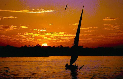 nile sunset